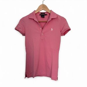 Ralph Lauren Golf Pink Short-Sleeve Polo